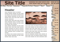 Right Side and Top Menu